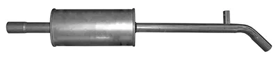 silenciador del medio Renault MODUS / GRAND MODUS