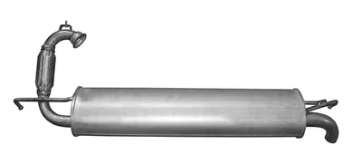 Silenciador posterior Smart FORTWO Coupe · Smart FORFOUR Hatchback · Renault TWINGO III