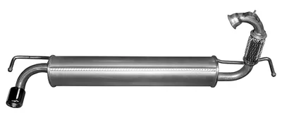 Silenciador posterior Smart FORTWO Coupe · Smart FORFOUR Hatchback · Renault TWINGO III