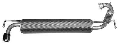 Silenciador posterior Smart FORTWO Coupe · Smart FORFOUR Hatchback · Renault TWINGO III