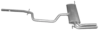 Silenciador posterior Seat ALTEA XL