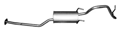 Silenciador posterior Suzuki ALTO VII · Nissan PIXO