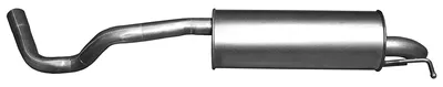 Silenciador posterior Skoda RAPID · Seat TOLEDO IV · Skoda RAPID Spaceback