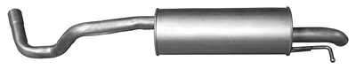 Silenciador posterior Skoda RAPID · Seat TOLEDO IV · Skoda RAPID Spaceback
