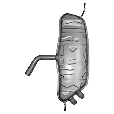 Silenciador posterior Vw GOLF V · Vw GOLF PLUS V