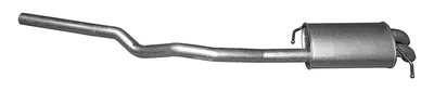 Silenciador posterior Vw MULTIVAN T5 · Vw TRANSPORTER T5 Platform/Chassis (7JD, 7JE, 7JL, 7JY, 7JZ, 7F · Vw TRANSPORTER T5 Van