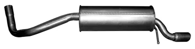 Silenciador posterior Vw POLO V · Audi A1 · Audi A1 Sportback