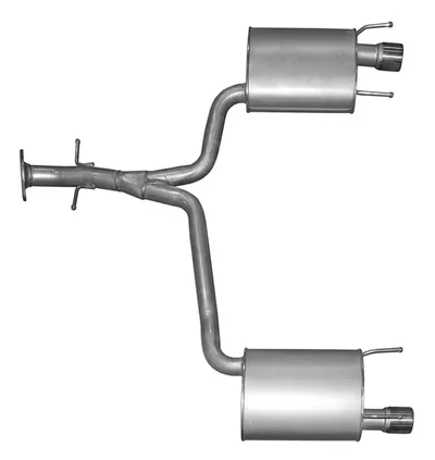Silenciador posterior Lexus IS II