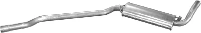 silenciador del medio Audi 80 B3 Saloon · Audi COUPE B3 · Audi CABRIOLET B3