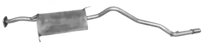Silenciador posterior Daihatsu FEROZA Soft Top · Daihatsu FEROZA Hard Top