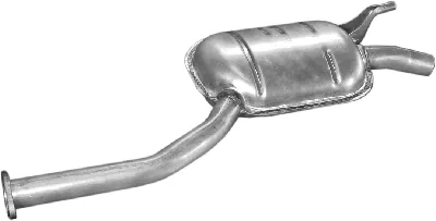 silenciador del medio Mercedes-Benz 190
