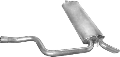 Silenciador posterior Mercedes-Benz 124 T-Model · Mercedes-Benz E-CLASS T-Model
