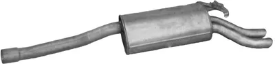 Silenciador posterior Mercedes-Benz E-CLASS · Mercedes-Benz 124 Saloon · Mercedes-Benz 124 Coupe