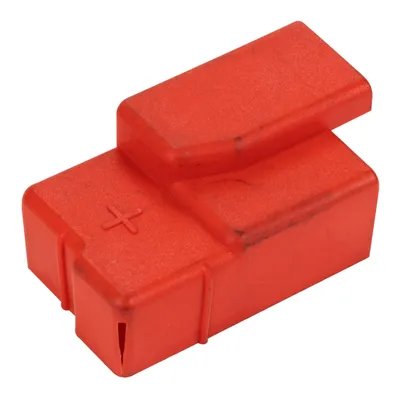 Batterieabdeckung, Schutzkappe Rot +