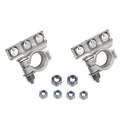 Batterie - Polklemmen Set Plus + Minus -