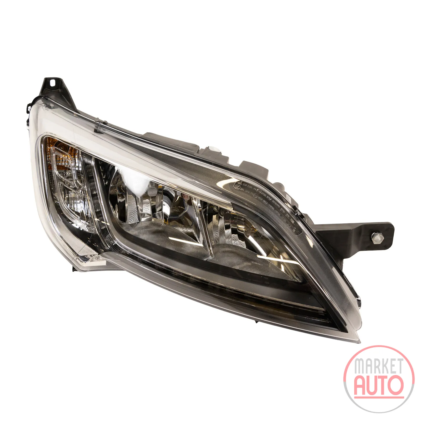Scheinwerfer+ LED silber rechts Magneti Marelli
