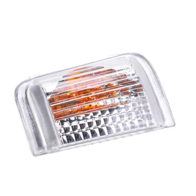 Blinkerkappe rechts im Spiegel für 16 Watt Blinker, innen mit orangener Kappe