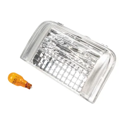 Blinkerkappe rechts im Spiegel für 16 Watt Blinker inkl. Glühbirne