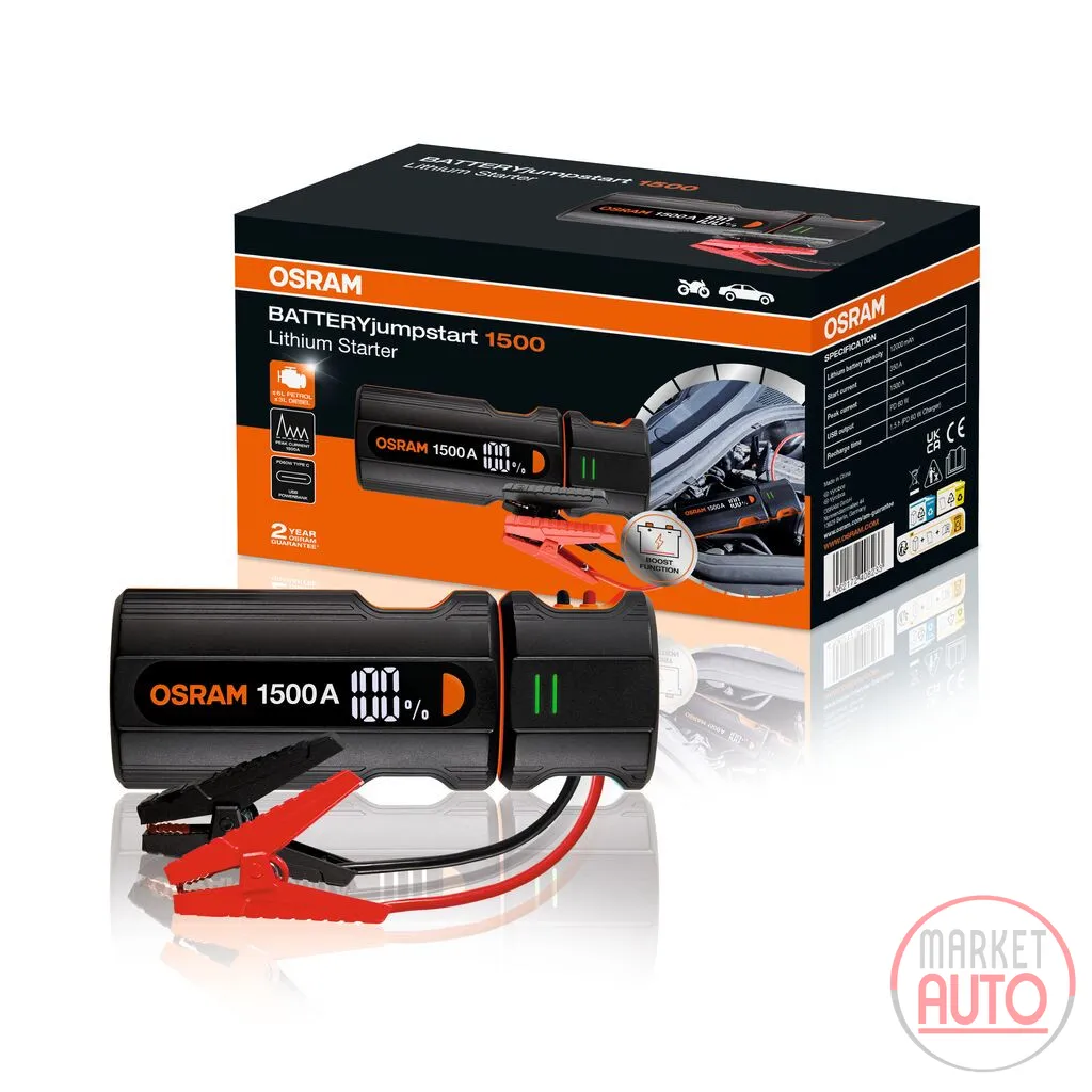 Battery Jumpstart 1500 Osram