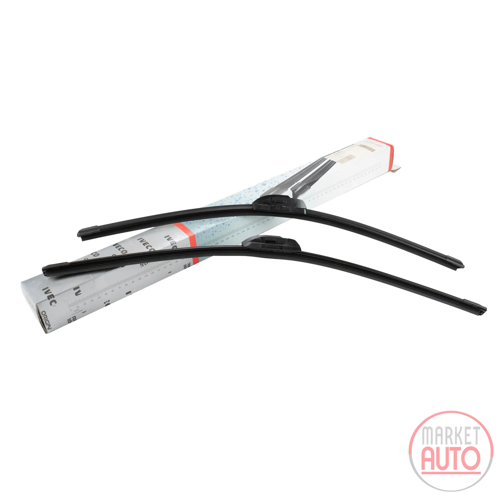 Wischerblattsatz Flat Blade 60 cm mit Waschdüsen original Iveco