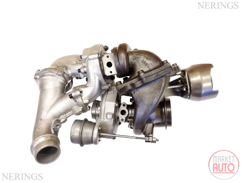 Twinturbo turbocharger Remanufactured (KKK)