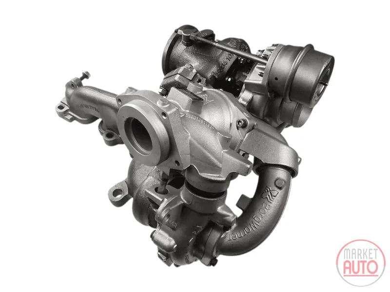 Twinturbo turbocharger Remanufactured (KKK)