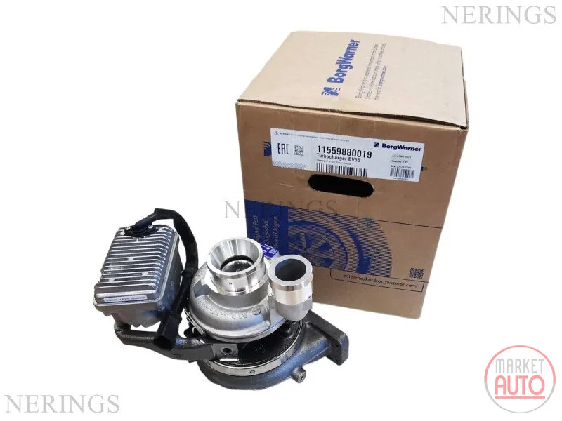 Turbocharger new (BorgWarner 12V-OEM)-DEBW