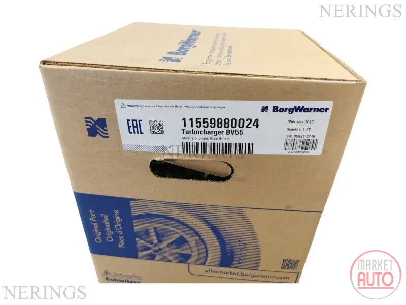 Turbocharger new (BorgWarner-OEM)-DEBW