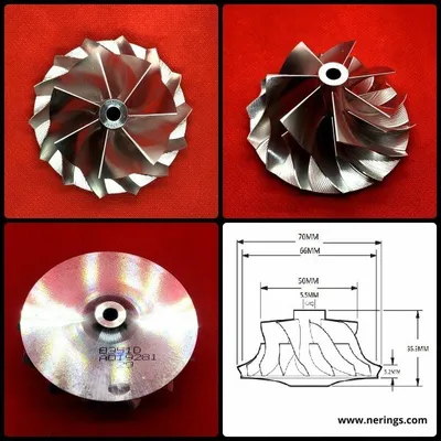 Turbocharger Remanufactured (left side (Hybrid Turbo KKK)