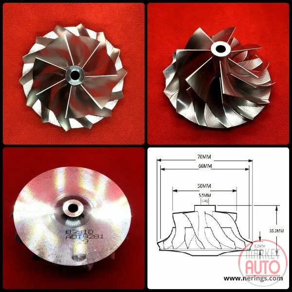 Turbocharger Remanufactured (left side (Hybrid Turbo KKK)