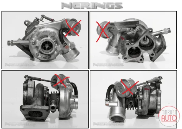 Turbocharger Remanufactured without vacuum valve (GARRETT)