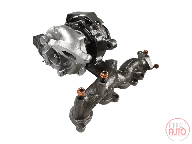 Turbocharger Remanufactured with space for temperature sensor (KKK)