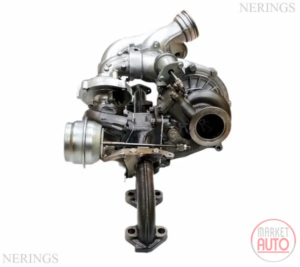 Twinturbo turbocharger Remanufactured without exhaust manifold (KKK)