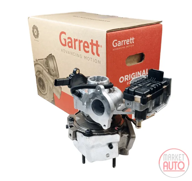 Turbocharger new (left side (Garrett-OEM)-CHGT