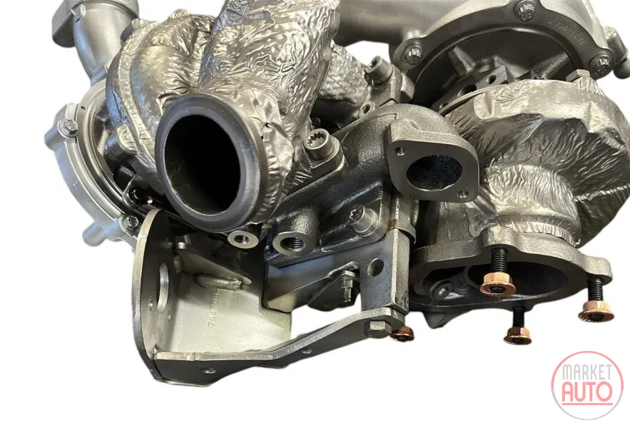 Turbocharger restored without electronics and vacuum valve (GARRETT-TWIN)